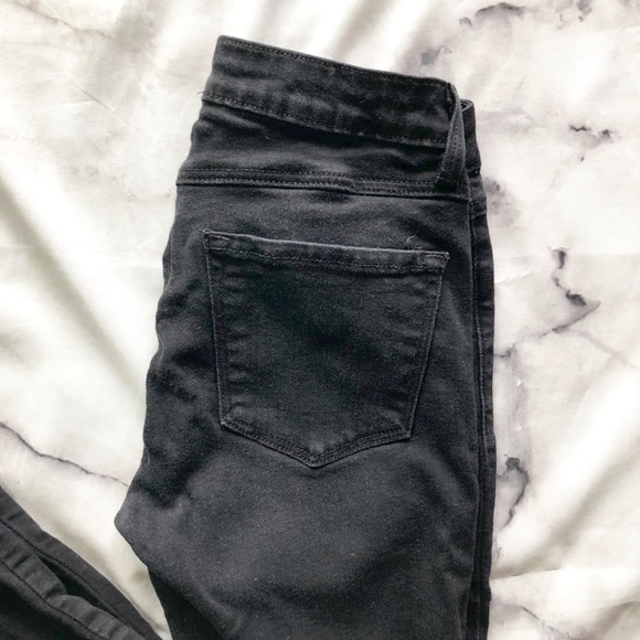 Just Black Denim - Just Black Distressed Denim